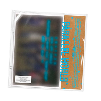 ENHYPEN THE SIN : PARALLEL WORLD NIGHT Ver. album in PVC sleeve with kraft panel and PARALLEL WORLD lettering