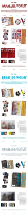 ENHYPEN THE SIN : PARALLEL WORLD DREAM, DAY and NIGHT Ver. official contents and specs: photobook, pocket, CD, stickers, postcards, PVC sleeve, poster, photocards, lyric sheet