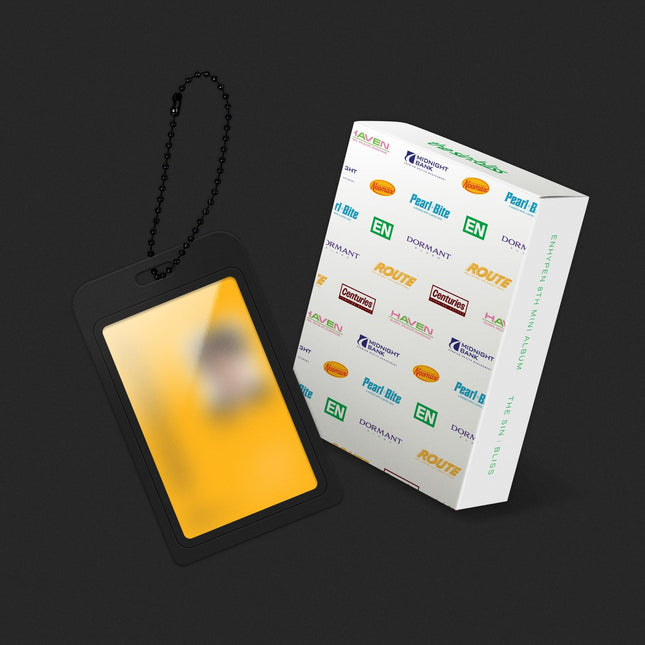 enhypen sin bliss ID Card Keyring