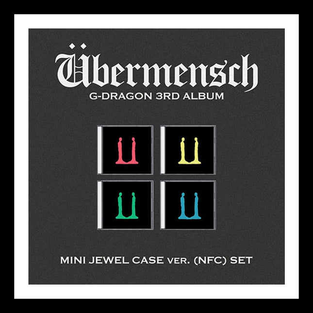 G DRAGON Ubermensch Mini Jewel Case Versions