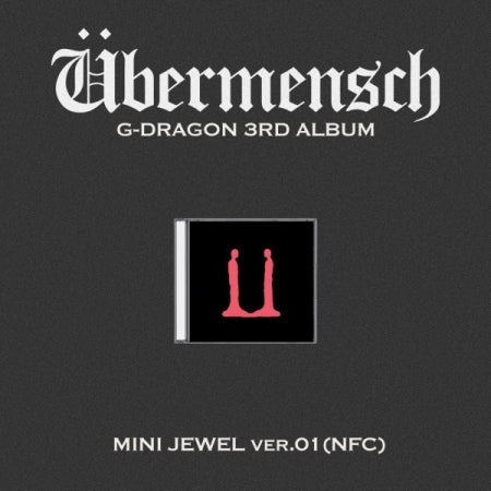 G DRAGON Ubermensch Mini Jewel Case Ver 1