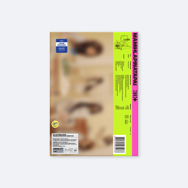 GRWM Get Ready With Me Version Illit MAMIHLAPINATAPAI 4th mini album photobook version hello82 Exclusive 
