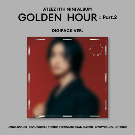 ATEEZ GOLDEN HOUR Part 2 digipack member versions 11th mini album Hongjoong