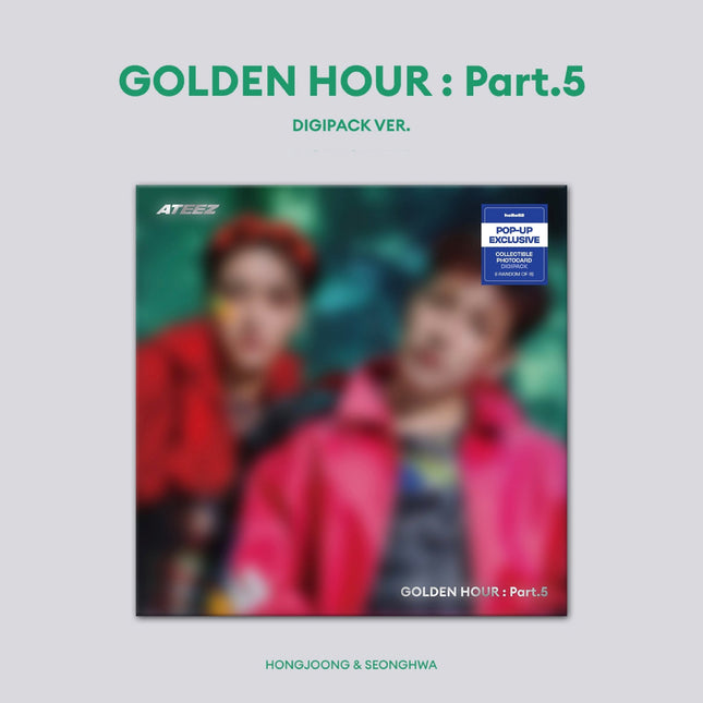 [PRE-ORDER] ATEEZ - GOLDEN HOUR : Part.5 [Unit Digipack Ver.] [POP-UP Excl.]