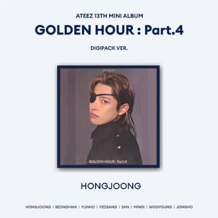 ateez golden hour part 4 digipack version member Hongjoong