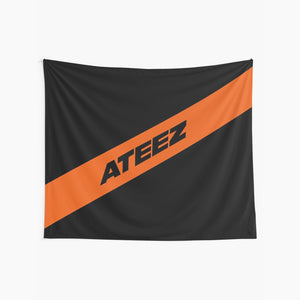 Ateez Flag Wall Hanging Tapestry