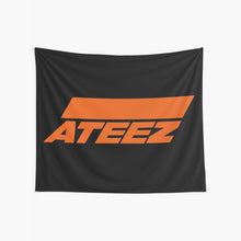 Load image into Gallery viewer, Ateez Flag Wall Hanging Tapestry