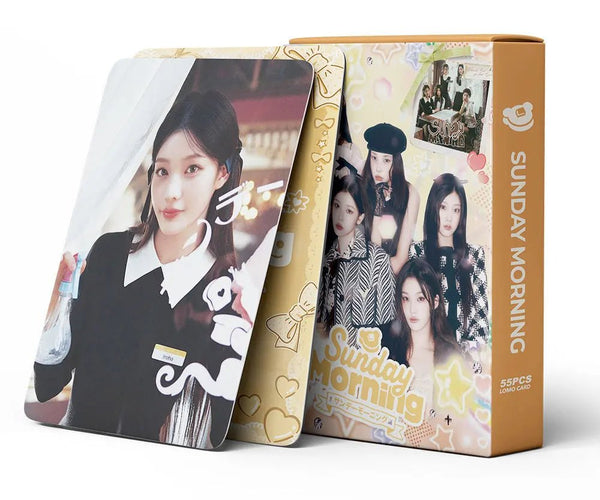 Buy ILLIT Sunday Morning Photo Cards (55 Cards) [FANMADE] | Kpop