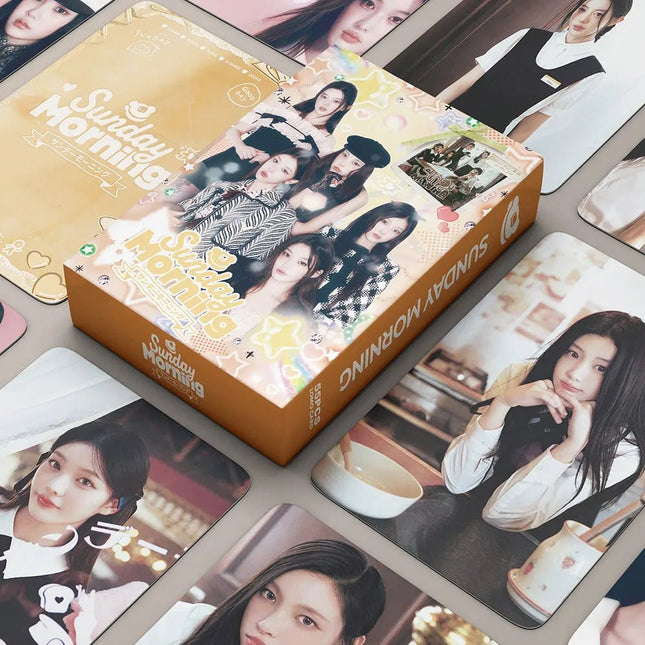 ILLIT 2nd Digital Single Sunday Morning Photo Cards 55 cards