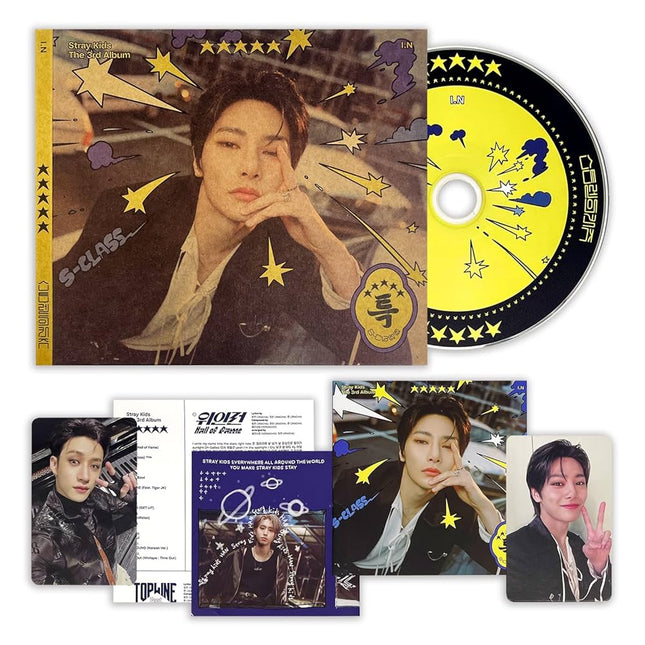 Stray Kids 3rd Album 5 Star Digipack Version IN Version and inclusions