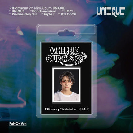 p1harmony unique 9th mini album fancy version  INTAK
