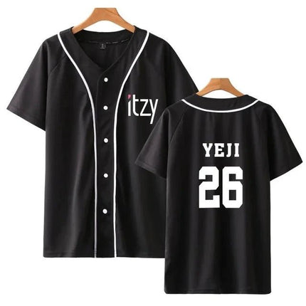ITZY Bias Member Baseball T-shirt YEJI