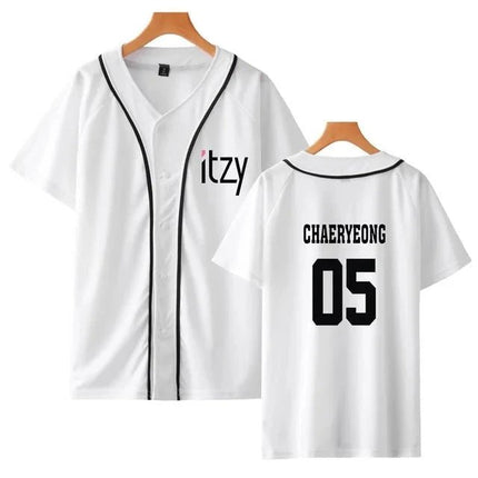 ITZY Bias Member Baseball T-shirt CHAERYEONG
