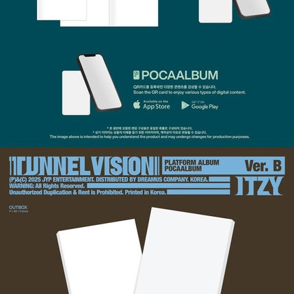 itzy tunnel vision poca album | ITZY digital album