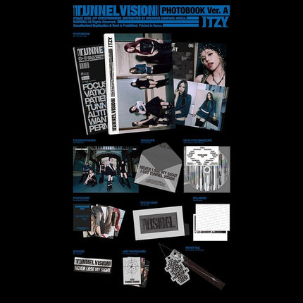 itzy tunnel vision album | ITZY Tunnel Vision A & B versions