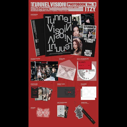 itzy tunnel vision album | ITZY Tunnel Vision A & B versions