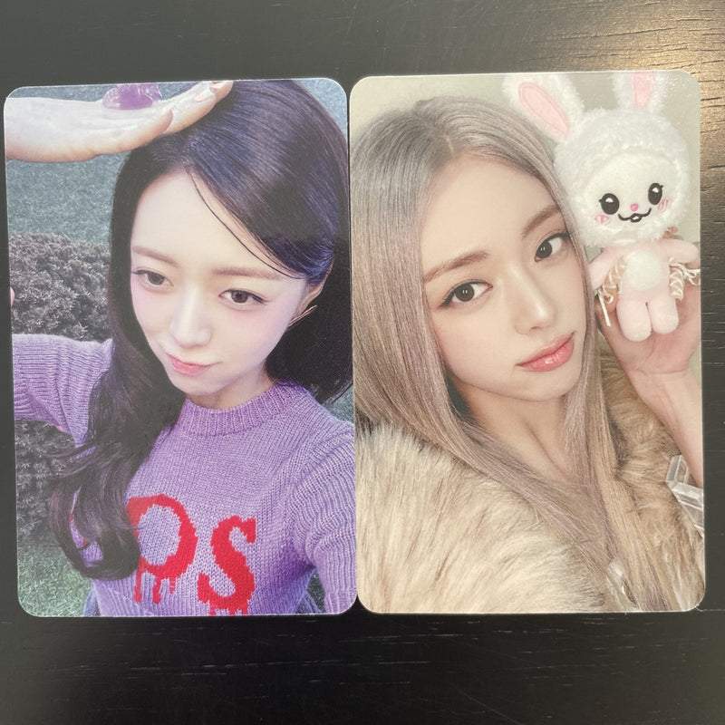 Itzy Yuna ICE CREAM Apple Music POB Photocard