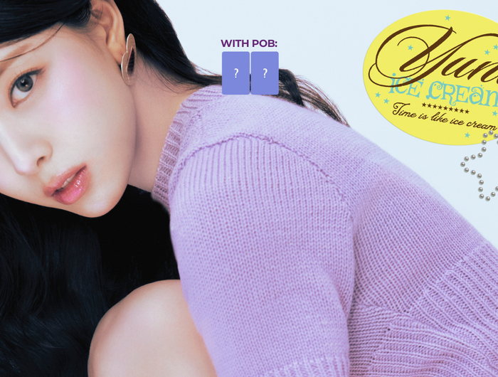 ITZY Yuna - 1st Mini Album ICE CREAM + POB