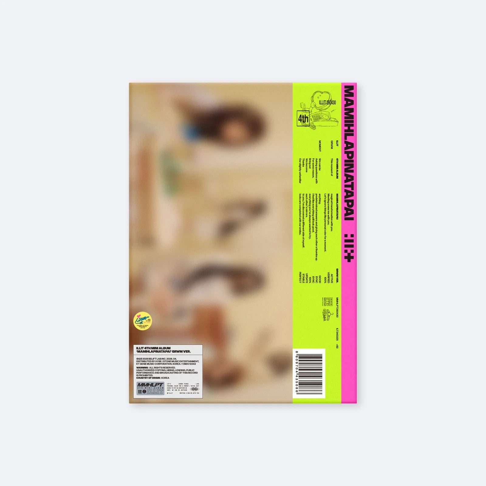 ILLIT MAMIHLAPINATAPAI Photobook Ver. | 3 Versions | 64P Photobook ILLIT MAMIHLAPINATAPAI Photobook Ver. | 3 Versions | 64P Photobook
