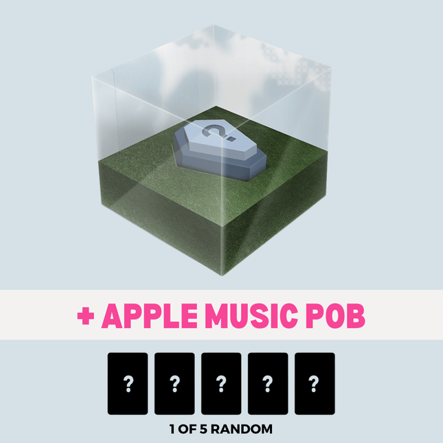 Itzy 12th mini album motto cake clicker keyring version apple music pob pre-order benefit