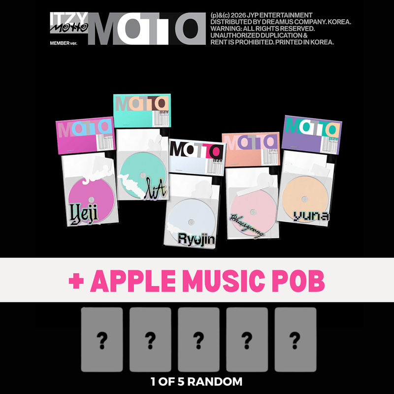 [PRE-ORDER] ITZY - 12th Mini Album MOTTO [Member Ver.] + POB