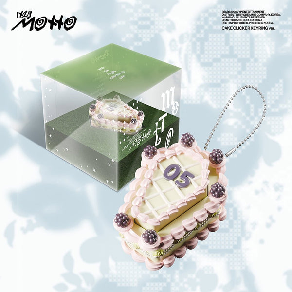 itzy リュジン kmd cake soundwave ヨントントレカ ITZY - 12th Mini Album MOTTO [Cake Clicker Keyring Ver.] | Kpop