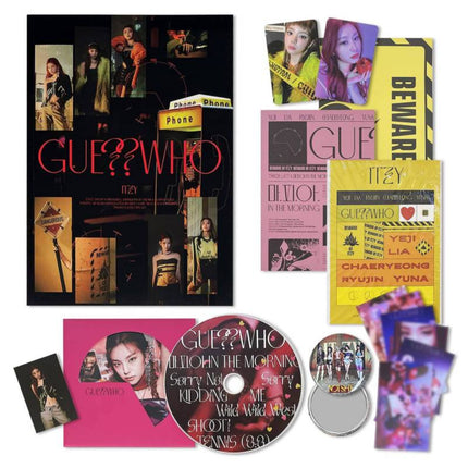 Itzy 4th Mini Album Guess Who Day Night Version