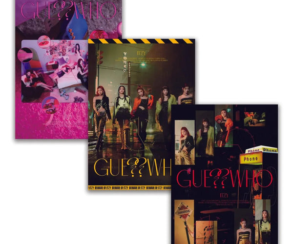 ITZY GUESS WHO 4th Mini Album | Day Ver., Night Ver. & Day&Night