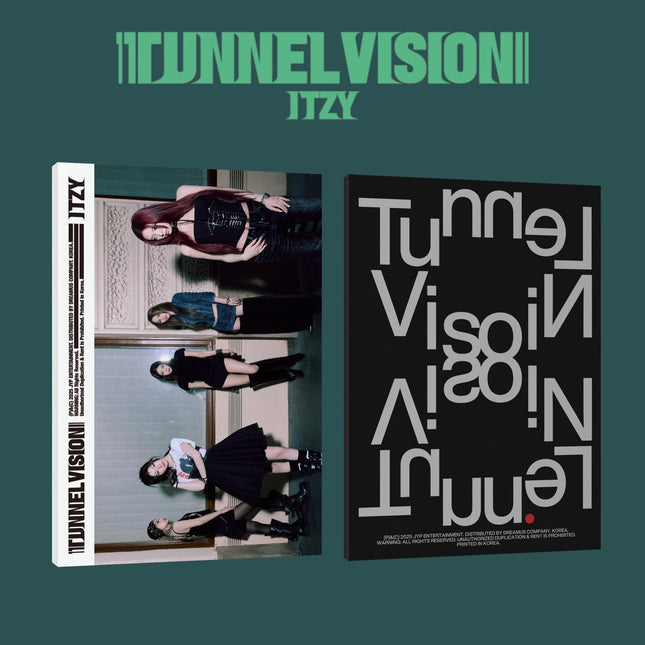 itzy tunnel vision album | ITZY Tunnel Vision A & B versions