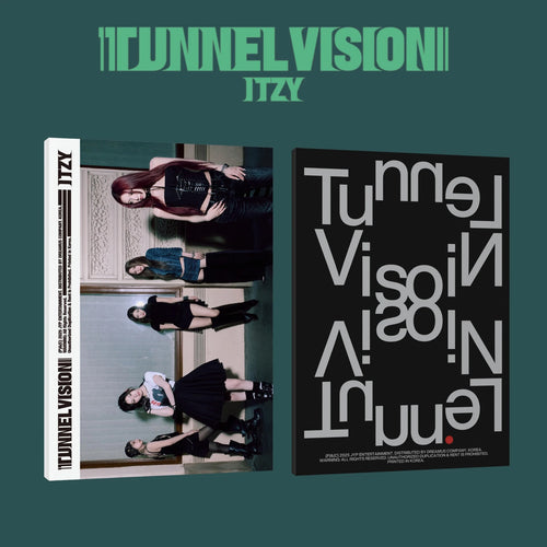 itzy tunnel vision album | ITZY Tunnel Vision A & B versions