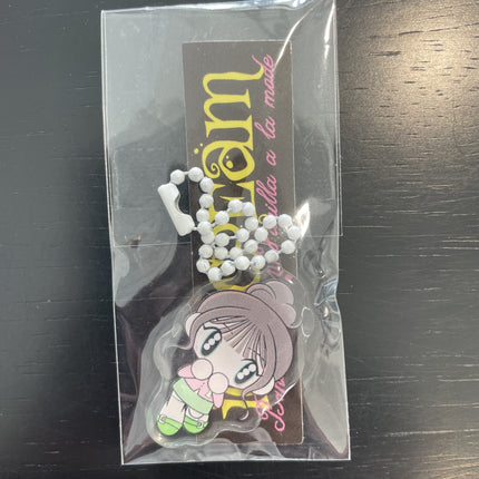 Itzy Yuna Ice Cream Apple Music POB Keychain B