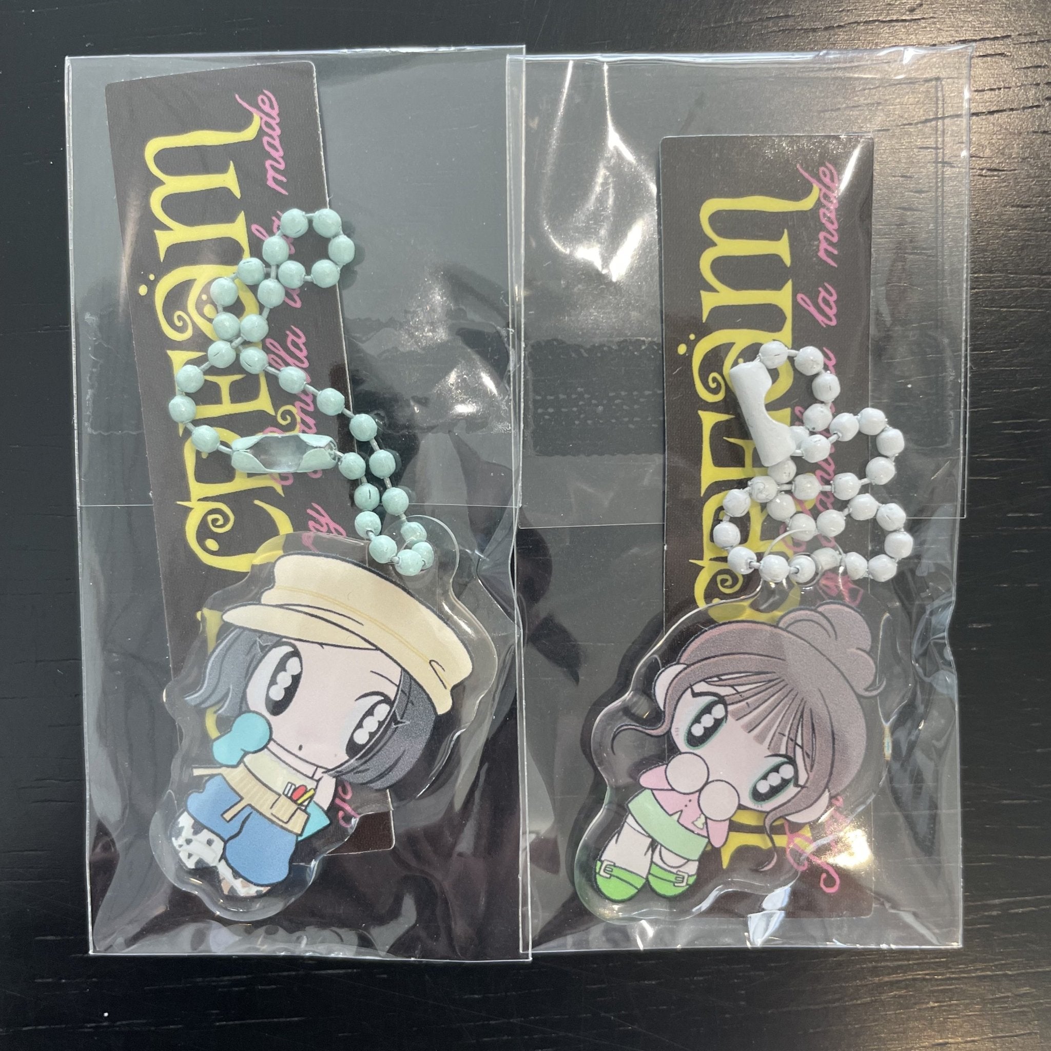 ITZY Yuna ICE CREAM Apple Music POB Keychain Set (A & B) | Kpop