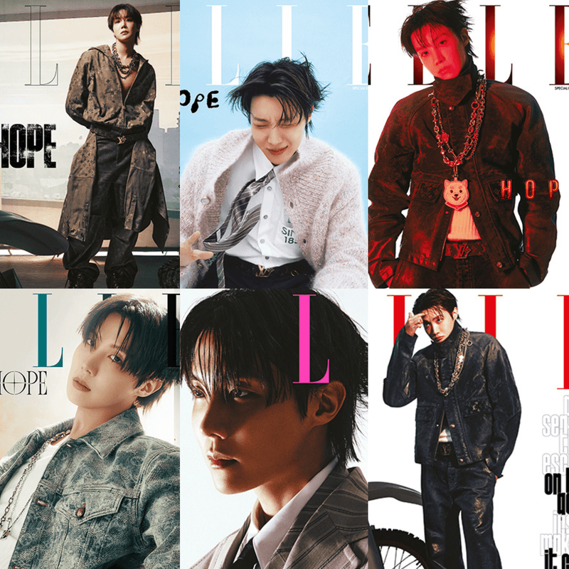 [PRE-ORDER] J-HOPE Magazine ELLE 2025-12