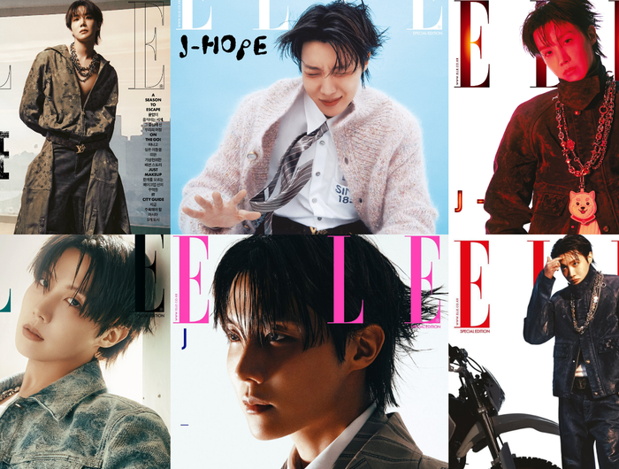 J-HOPE Magazine ELLE 2025-12