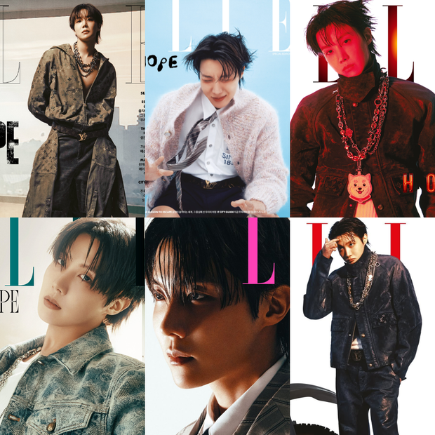 J-HOPE Magazine ELLE 2025-12