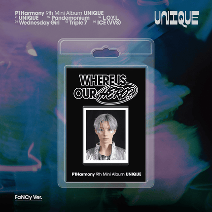 JIUNG p1harmony unique 9th mini album fancy version 
