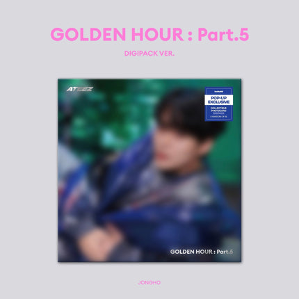 Ateez Golden Hour Part 5 Digipack Version Pop-Up Exclusive Pre-Order Jongho Cover