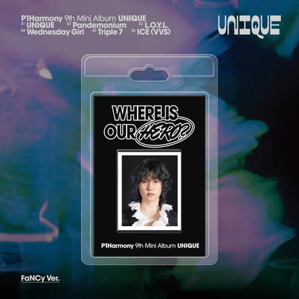 JONGSEOB p1harmony unique 9th mini album fancy version 