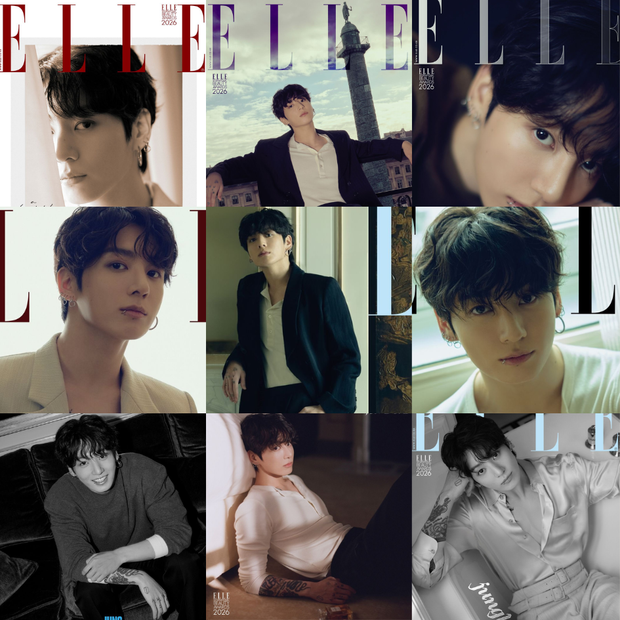BTS JUNGKOOK Magazine ELLE 2026-01
