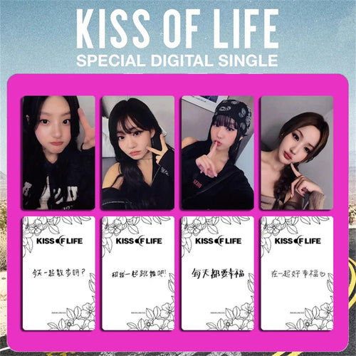 KISS OF LIFE Special Digital Single Photocards 4pcs/Set