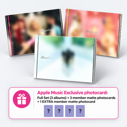 [PRE-ORDER] ILLIT - 5th Mini Album BREAK EVEN (Standard Ver.) + POB Photocard