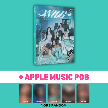 Katseye WIld the 3rd EP photobook version apple music Pre order benefit POB