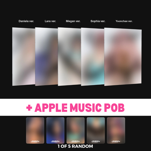 Katseye Wild 1st Ep Member Version Apple Music POB Pre-Order 