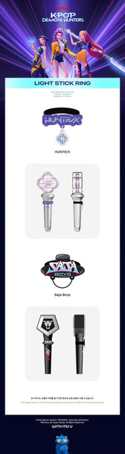 kpop demon hunters lightstick ring