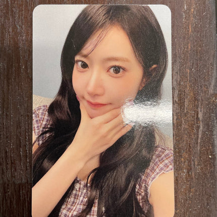 le sserafim spaghetti compact ver photocard, le sserafim compact version pc, le sserafim spaghetti photocard