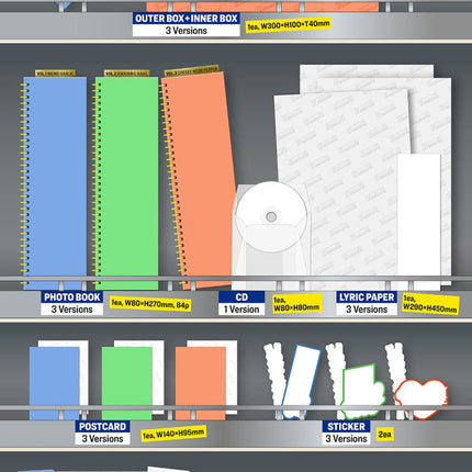 le sserafim spaghetti pre-order