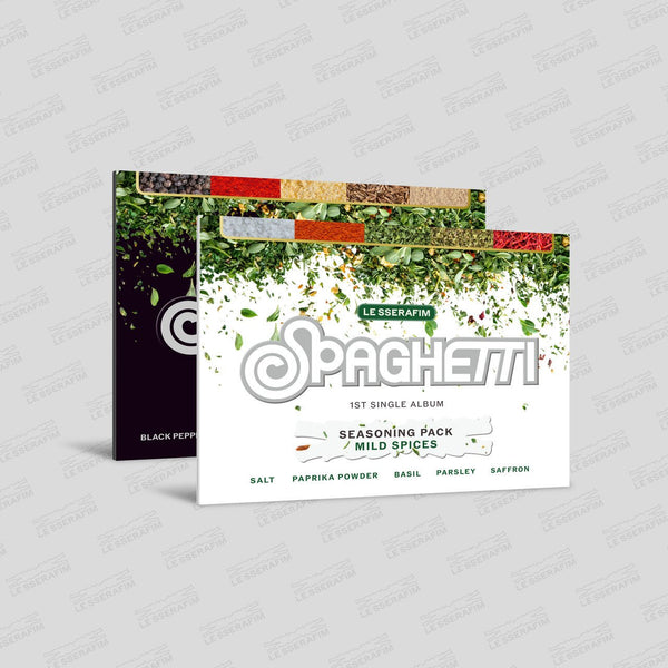 LE SSERAFIM – SPAGHETTI (Weverse Ver.) Album | Pre-Order