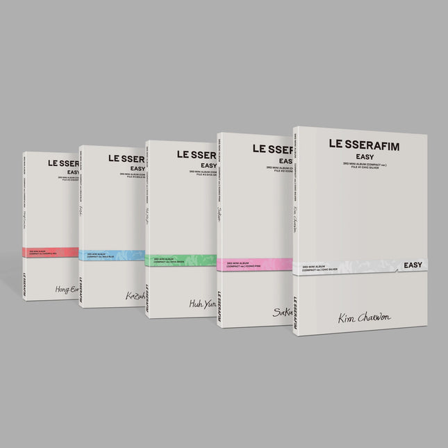 Le Sserafim 3rd Mini Album EASY Compact Version