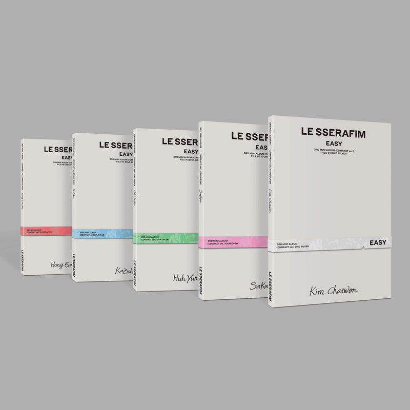 LE SSERAFIM - 3rd Mini Album EASY [Compact Ver.]
