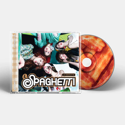 LE SSERAFIM - Single CD SPAGHETTI